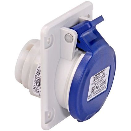 32A Panel Socket - Angled – JMS Transformers